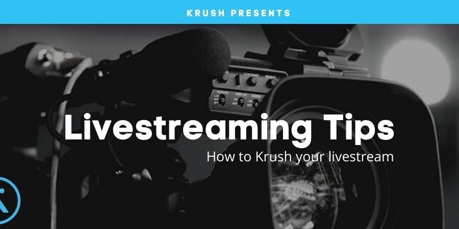 Cover image for livestreaming live stream events. How to krush your event in a studio. How to avoild livestream fails.